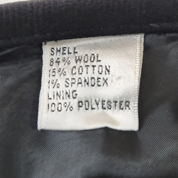 ​Talbots 14P Black Stretch Wool Blend Skirt - Classic Office Essential - Picture 2 of 8